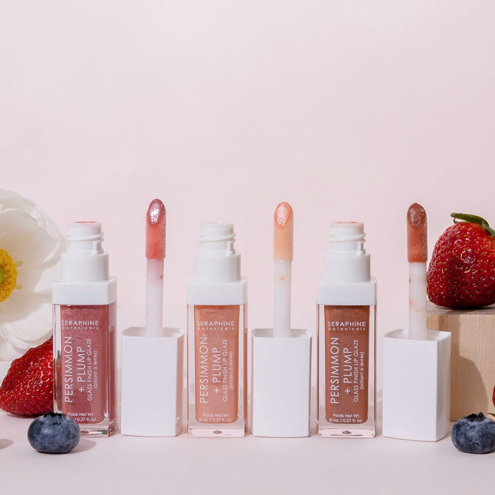 Persimmon + Plump - Glass Finish Lip Glaze