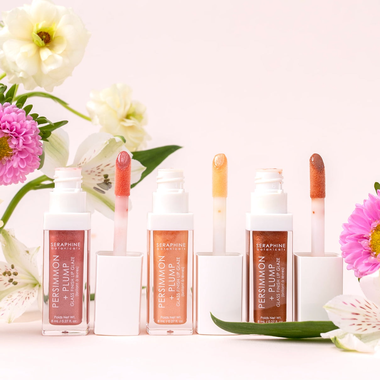 Persimmon + Plump - Glass Finish Lip Glaze