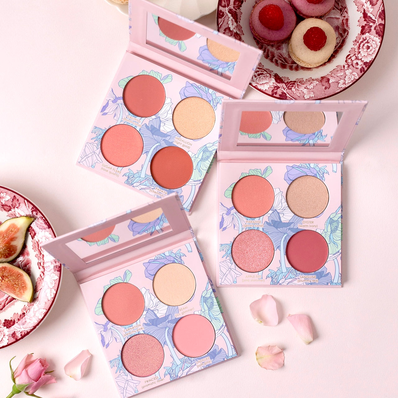 Geranium + Glow - Blush & Highlight Palette