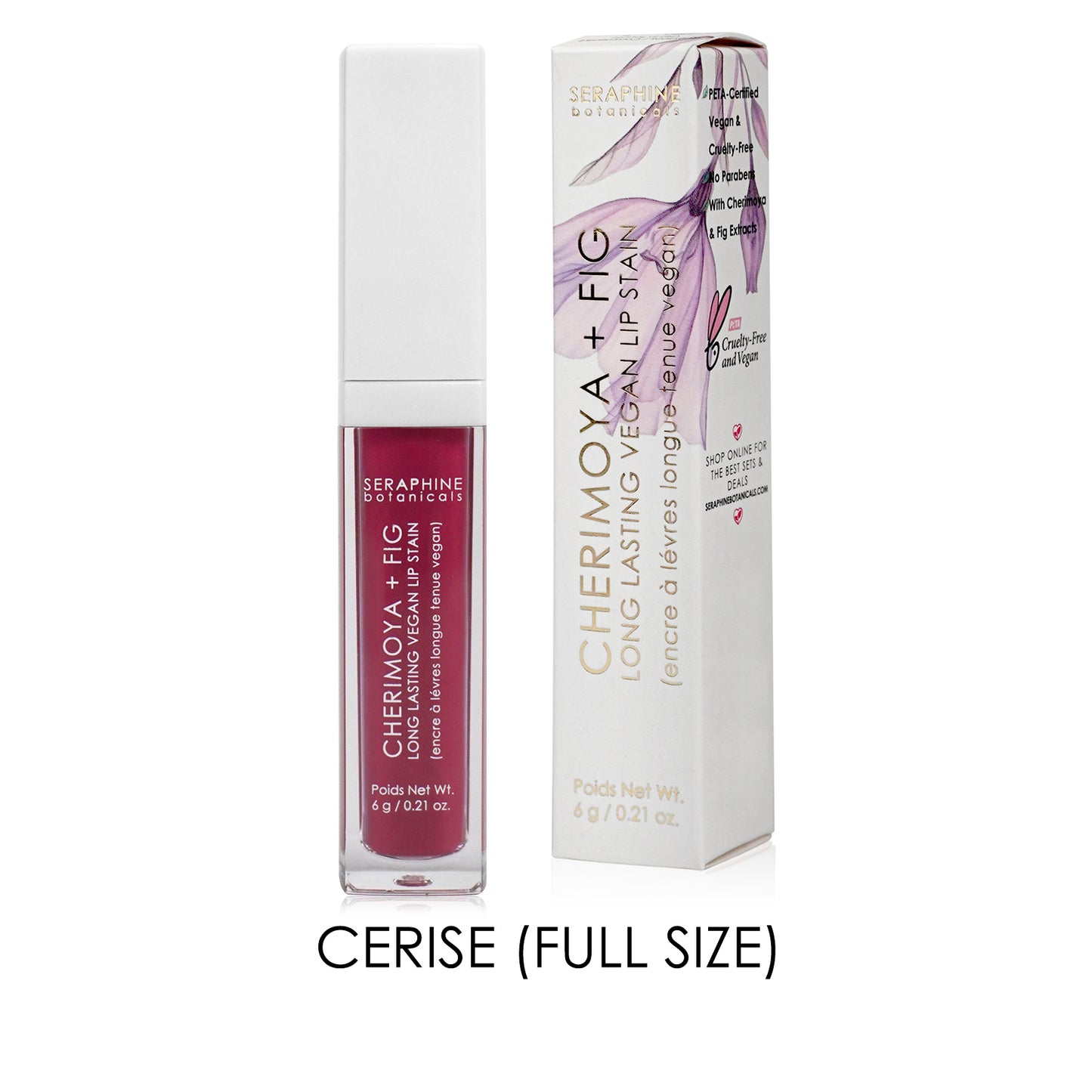 Cherimoya + Fig - Long Lasting Vegan Lip Stain