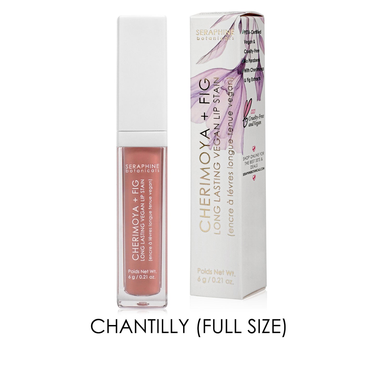 Cherimoya + Fig - Long Lasting Vegan Lip Stain
