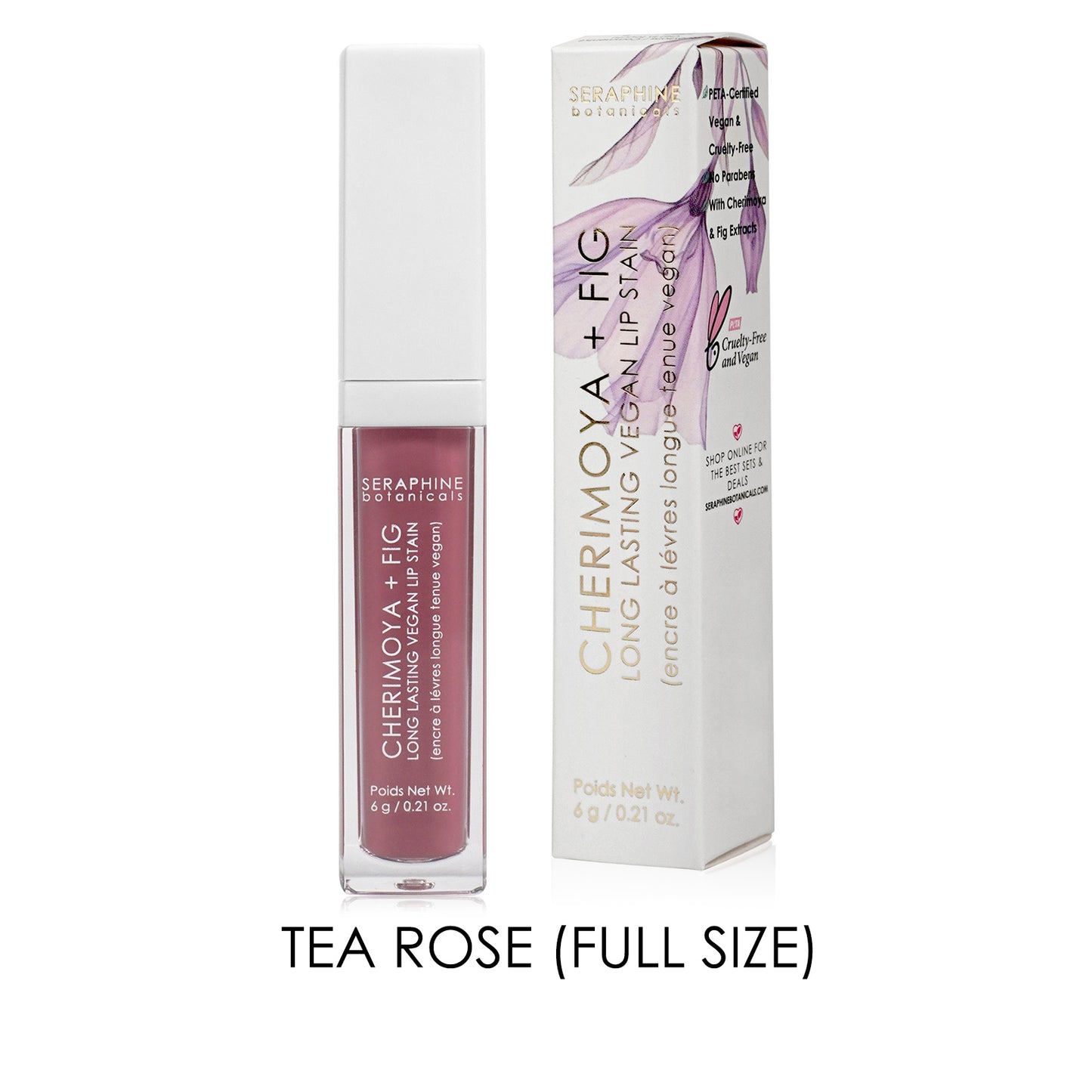 Cherimoya + Fig - Long Lasting Vegan Lip Stain
