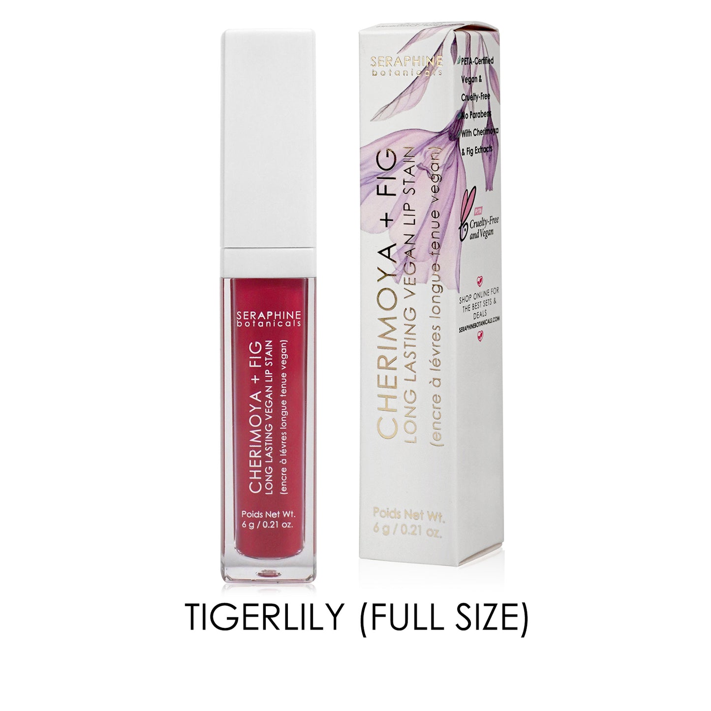 Cherimoya + Fig - Long Lasting Vegan Lip Stain