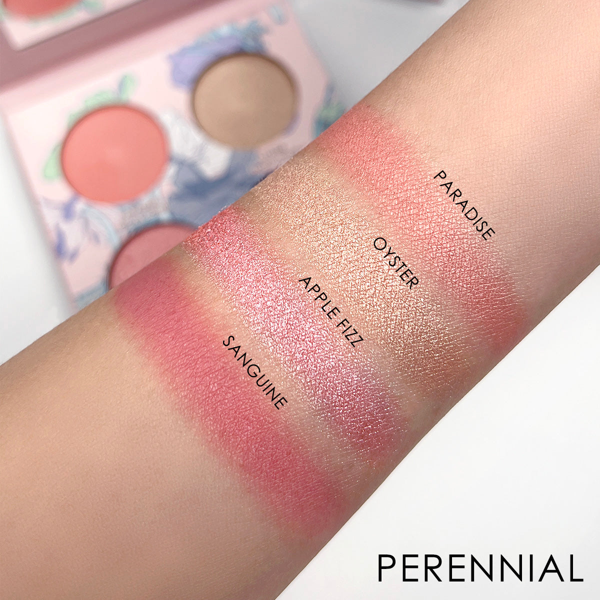 Geranium + Glow - Blush & Highlight Palette