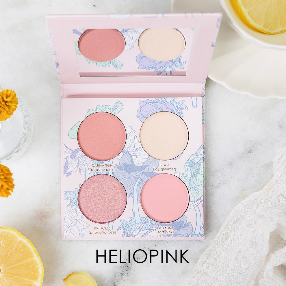 Geranium + Glow - Blush & Highlight Palette