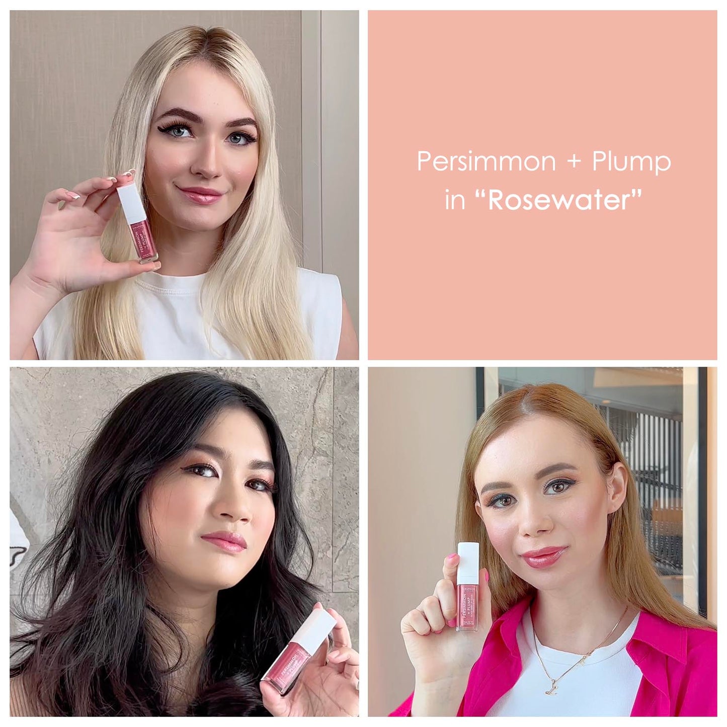 Persimmon + Plump - Glass Finish Lip Glaze