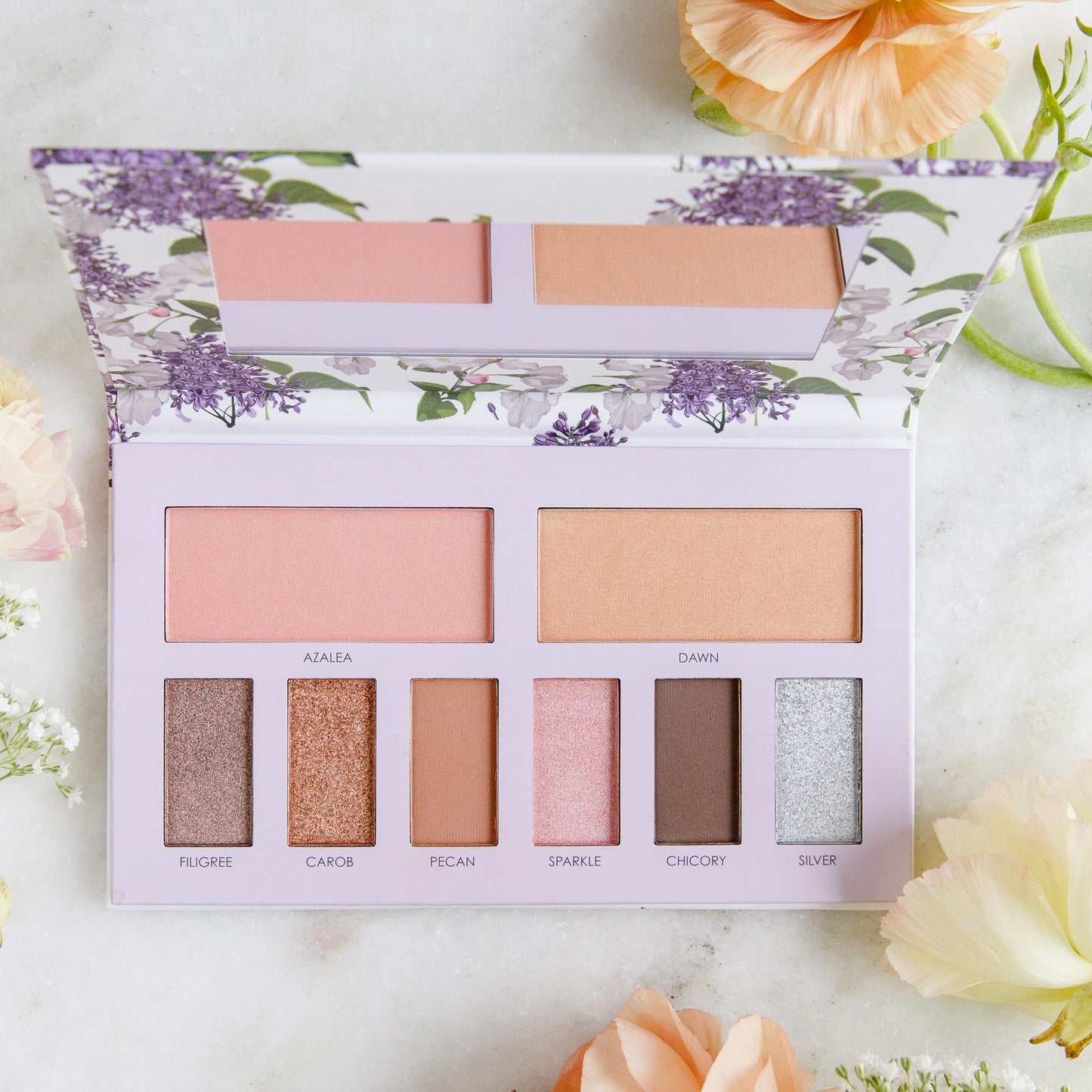 Sakura + Sage - Vegan Eyeshadow & Blush Palette