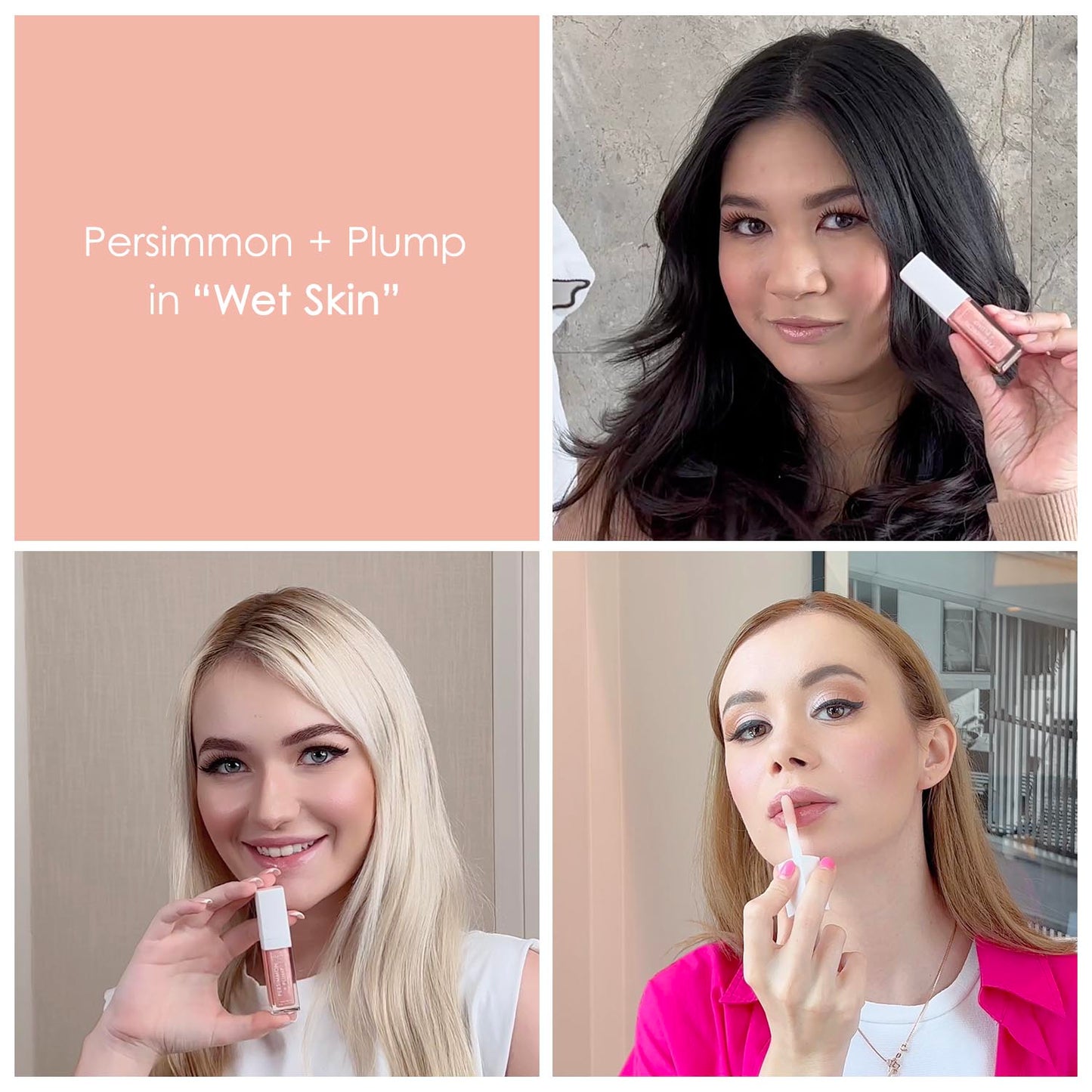 Persimmon + Plump - Glass Finish Lip Glaze