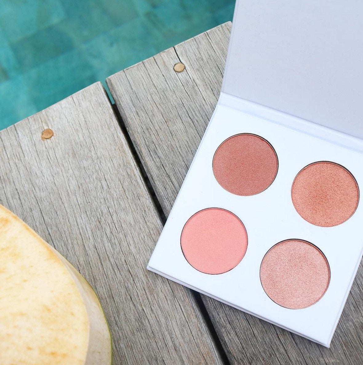 Happy Hibiscus Palette - 99% Natural Blush Palette for All Skin Tones
