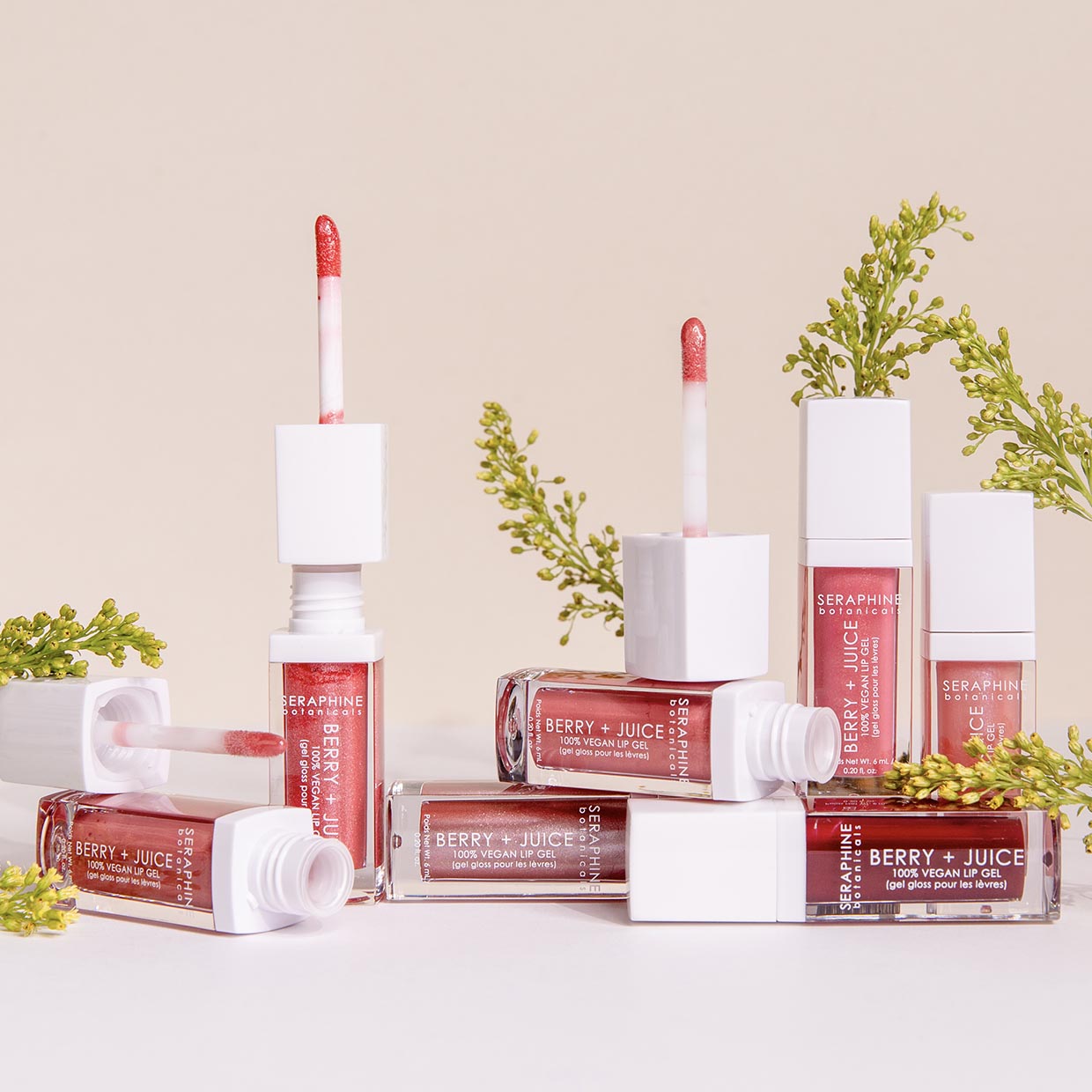 Berry + Juice - 100% Vegan Lip Gel