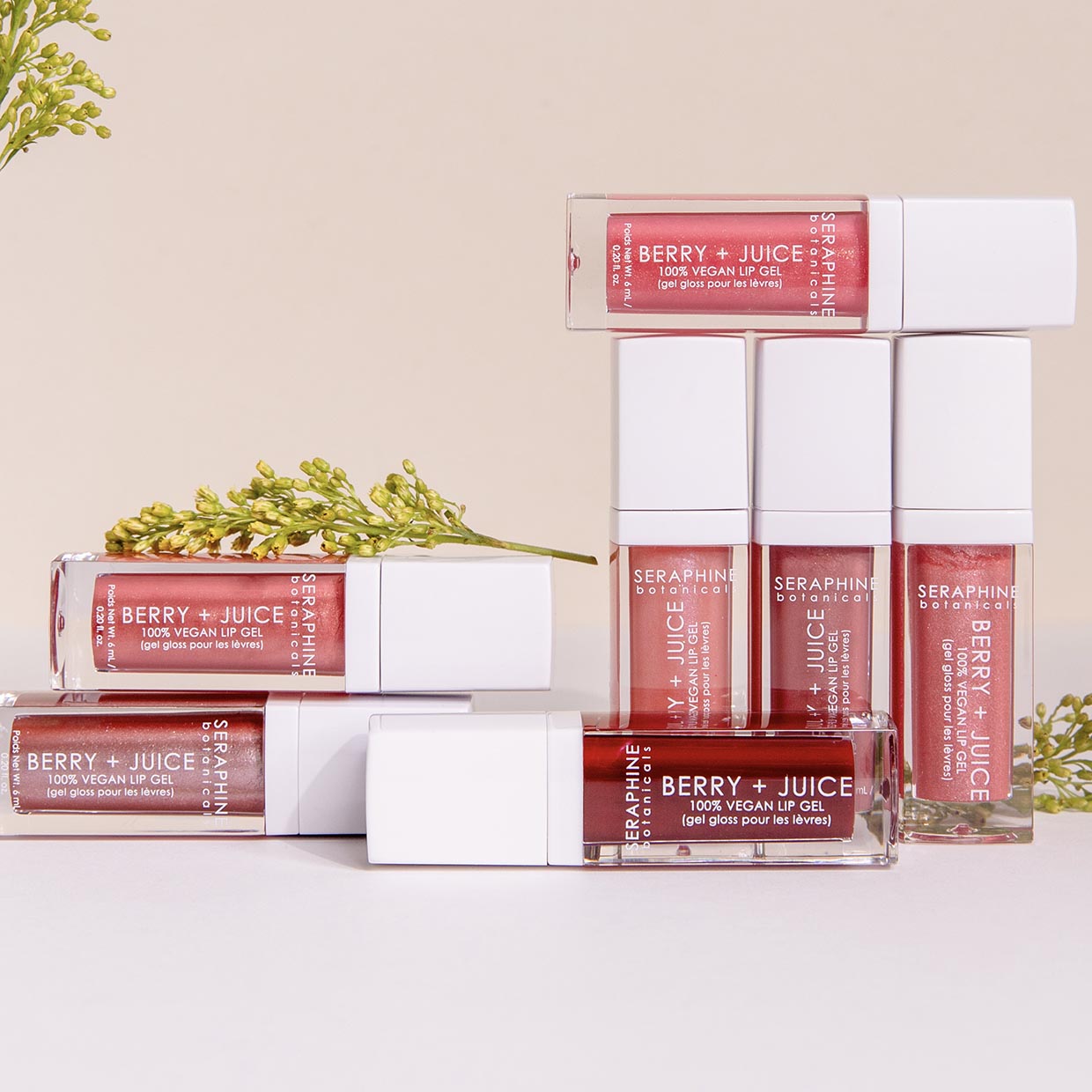 Berry + Juice - 100% Vegan Lip Gel