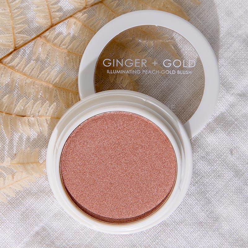 Ginger + Gold - Peach & Gold Frosting Blush