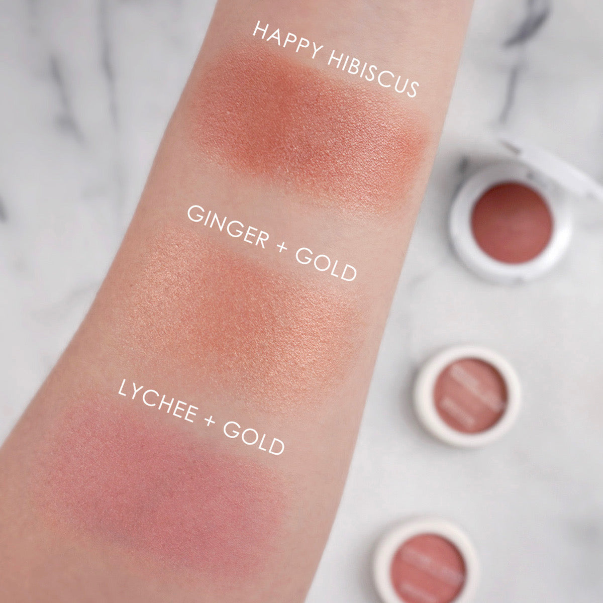 Ginger + Gold - Peach & Gold Frosting Blush