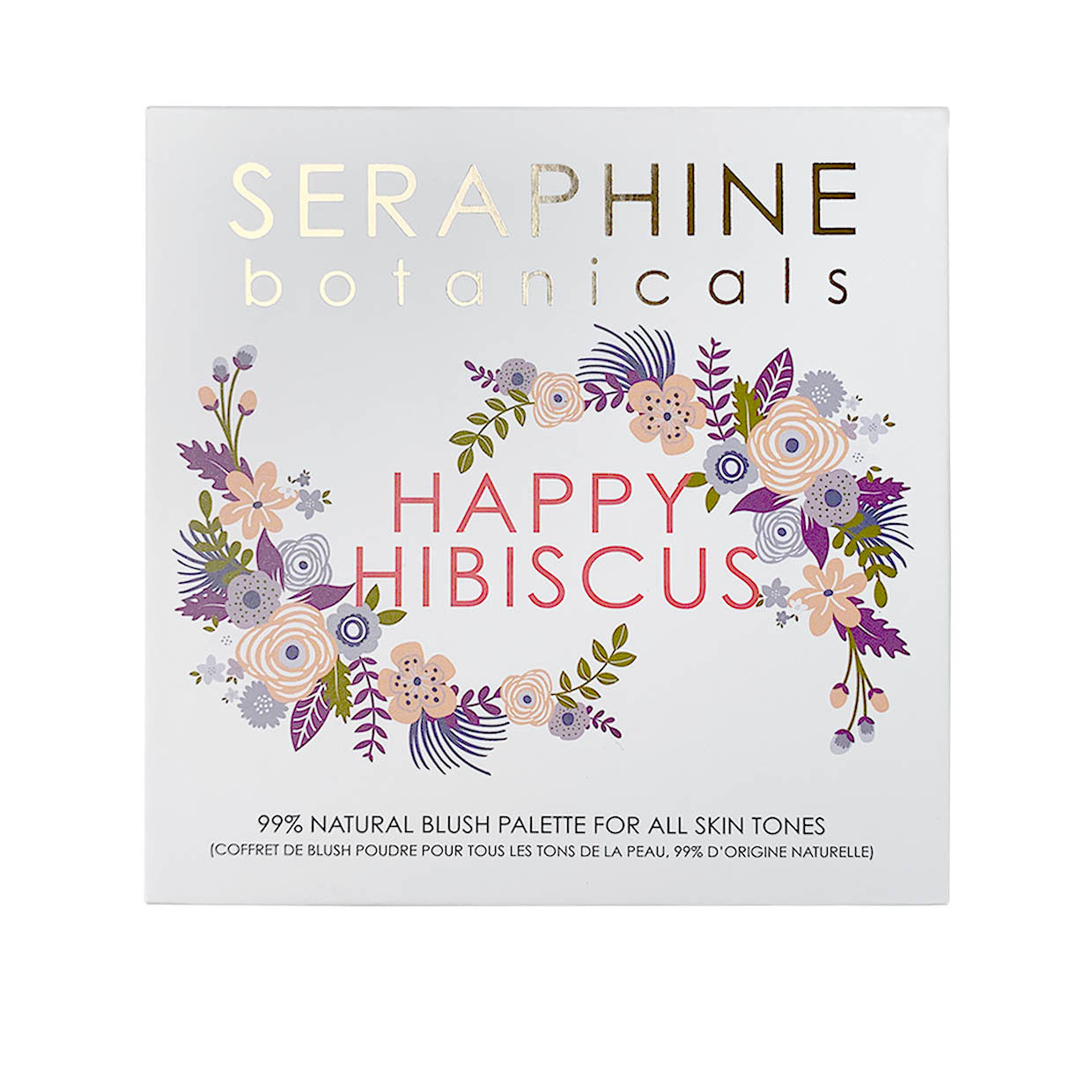 Happy Hibiscus Palette - 99% Natural Blush Palette for All Skin Tones