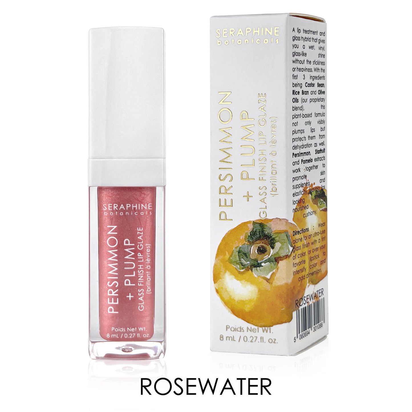 Persimmon + Plump - Glass Finish Lip Glaze