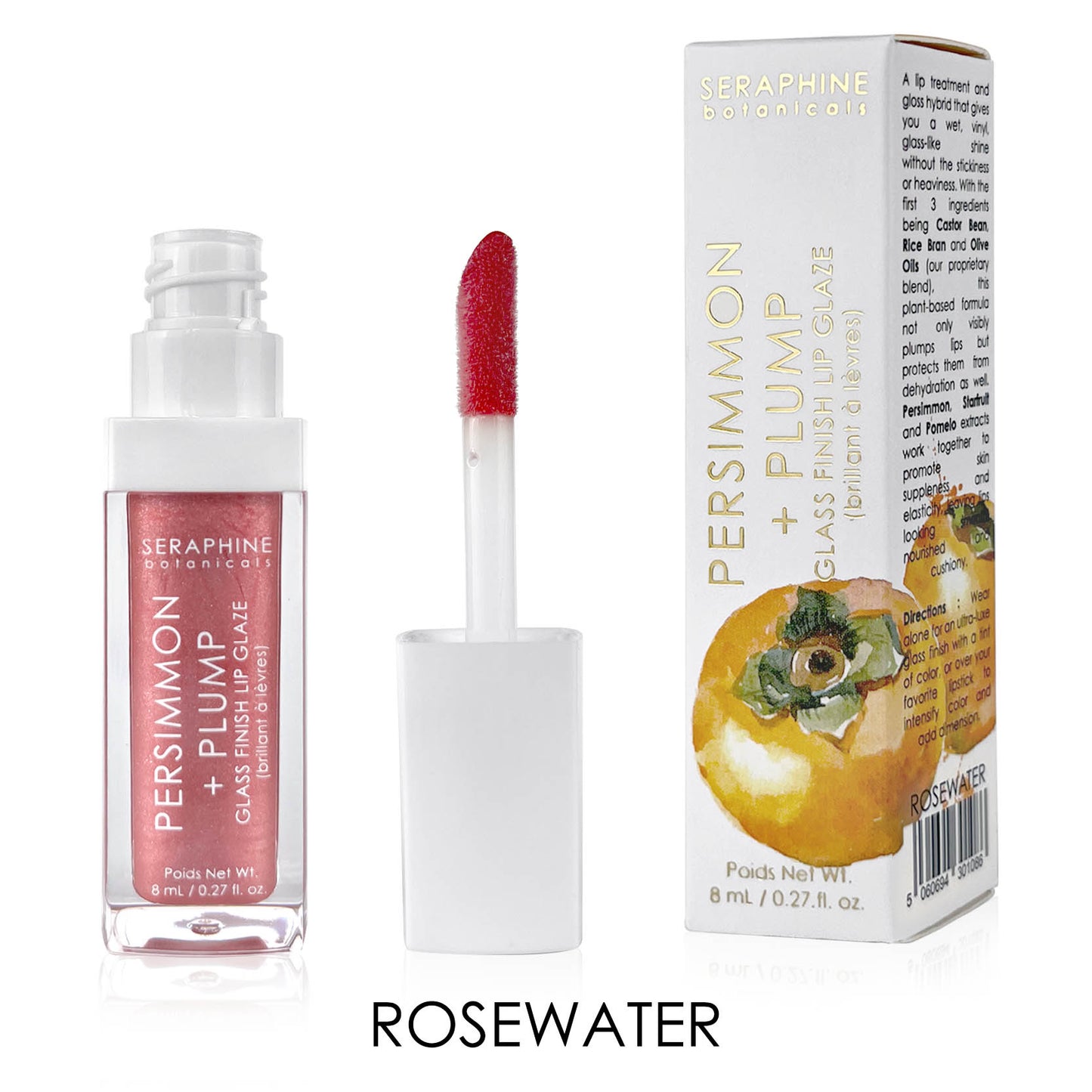 Persimmon + Plump - Glass Finish Lip Glaze