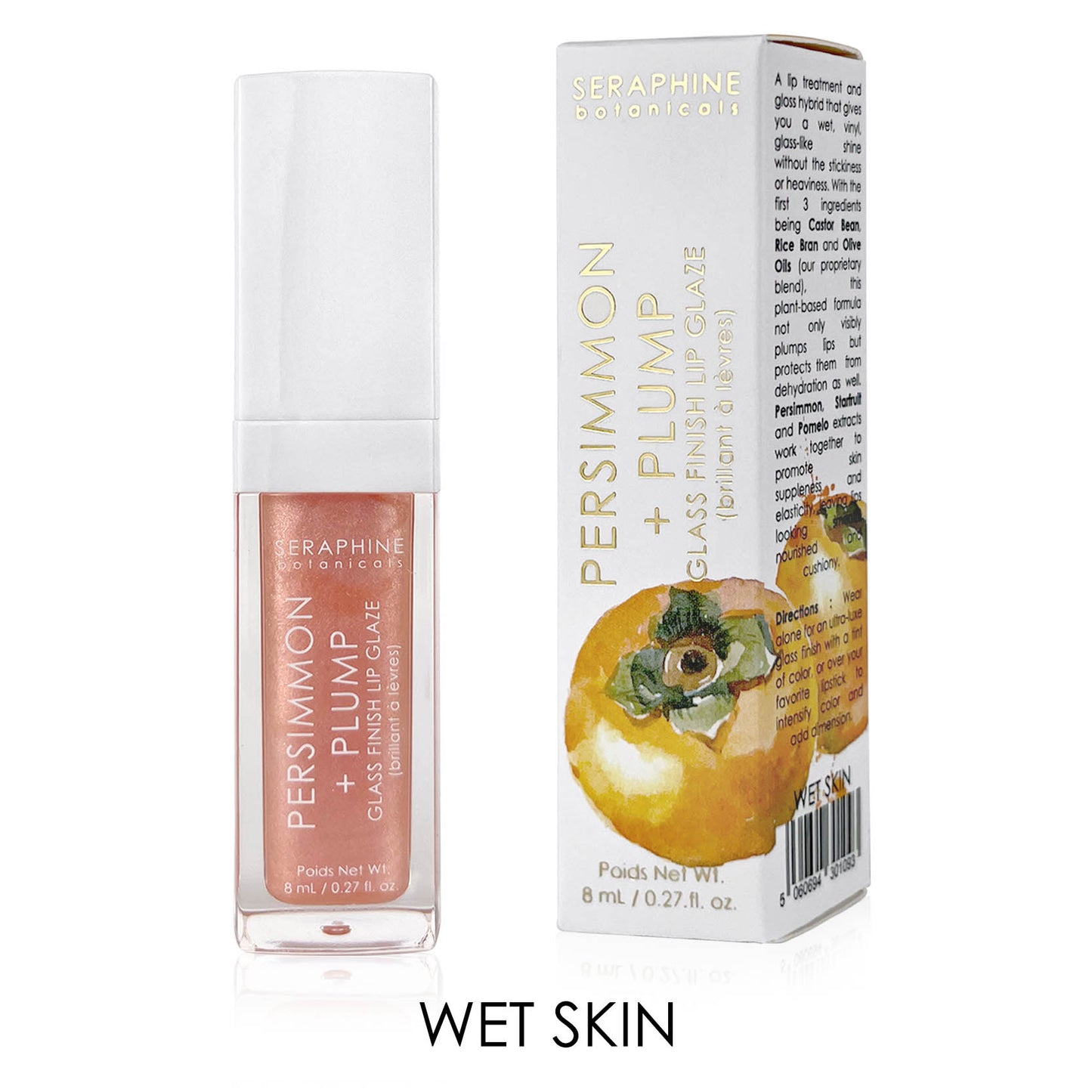 Persimmon + Plump - Glass Finish Lip Glaze