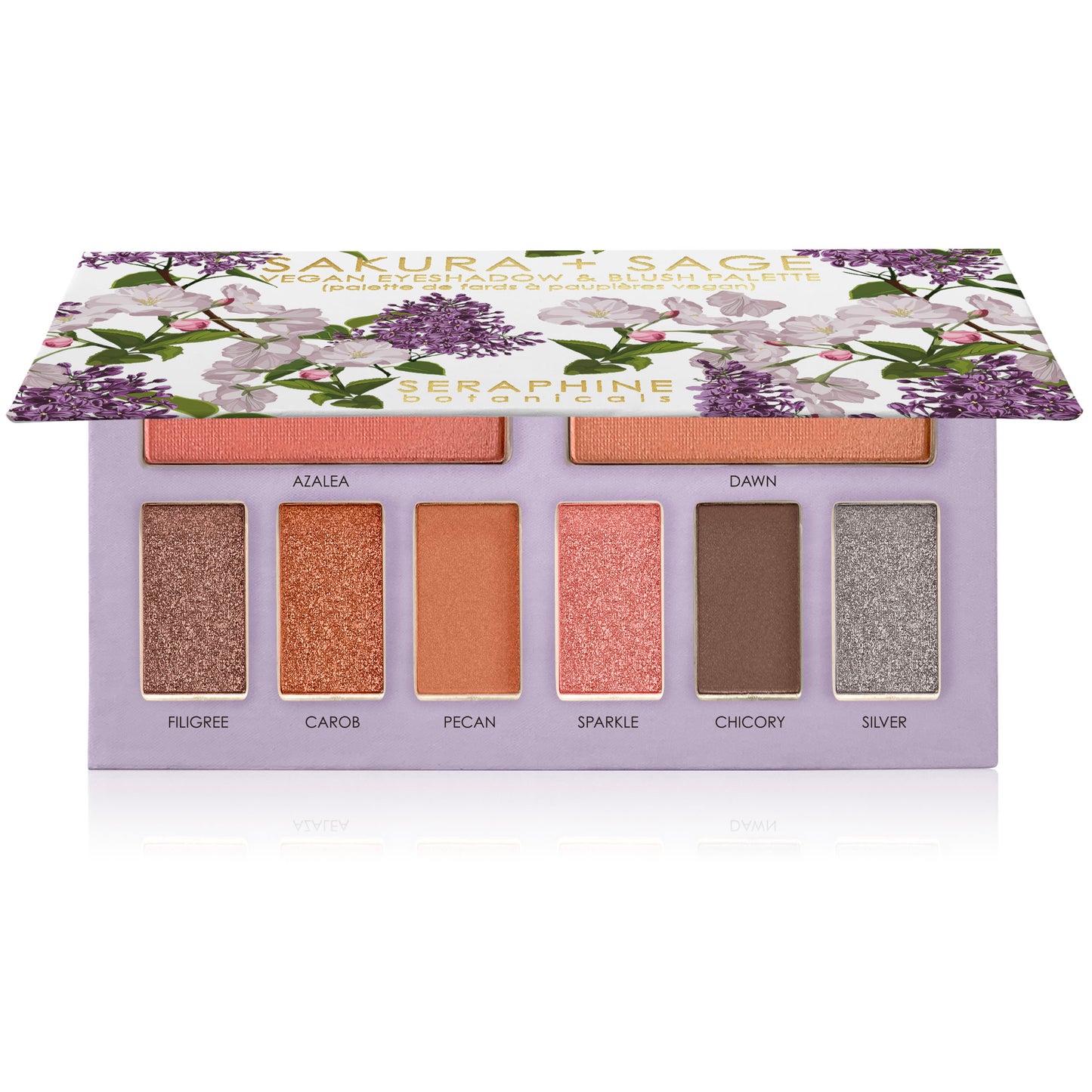 Sakura + Sage - Vegan Eyeshadow & Blush Palette