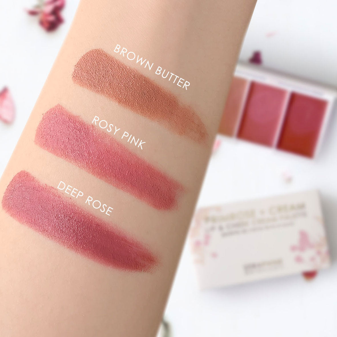 Primrose + Cream - Lip & Cheek Cream Palette