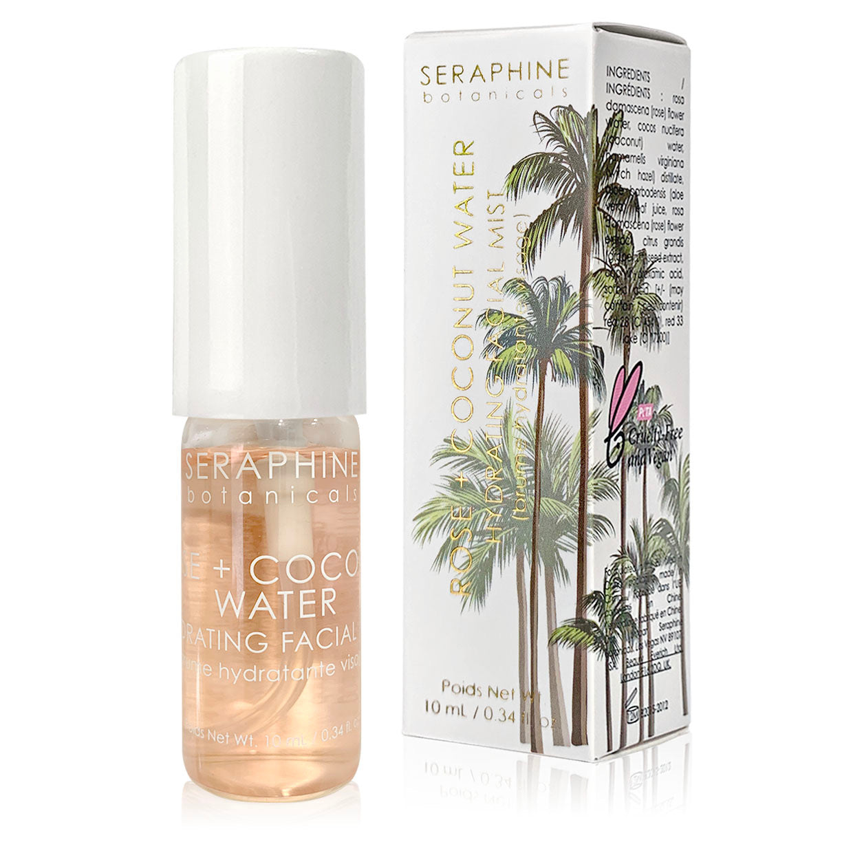 Rose + Coconut Water - Hydrating Facial Mist