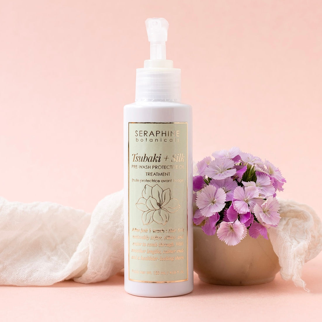 Tsubaki + Silk - Pre-Wash Protective Oil Treatment