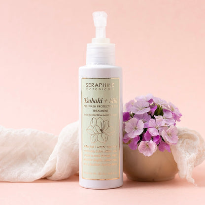 Tsubaki + Silk - Pre-Wash Protective Oil Treatment