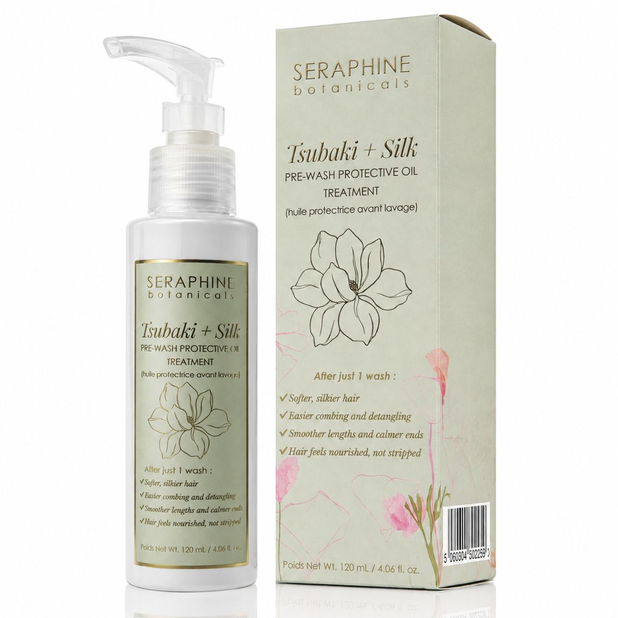 Tsubaki + Silk - Pre-Wash Protective Oil Treatment