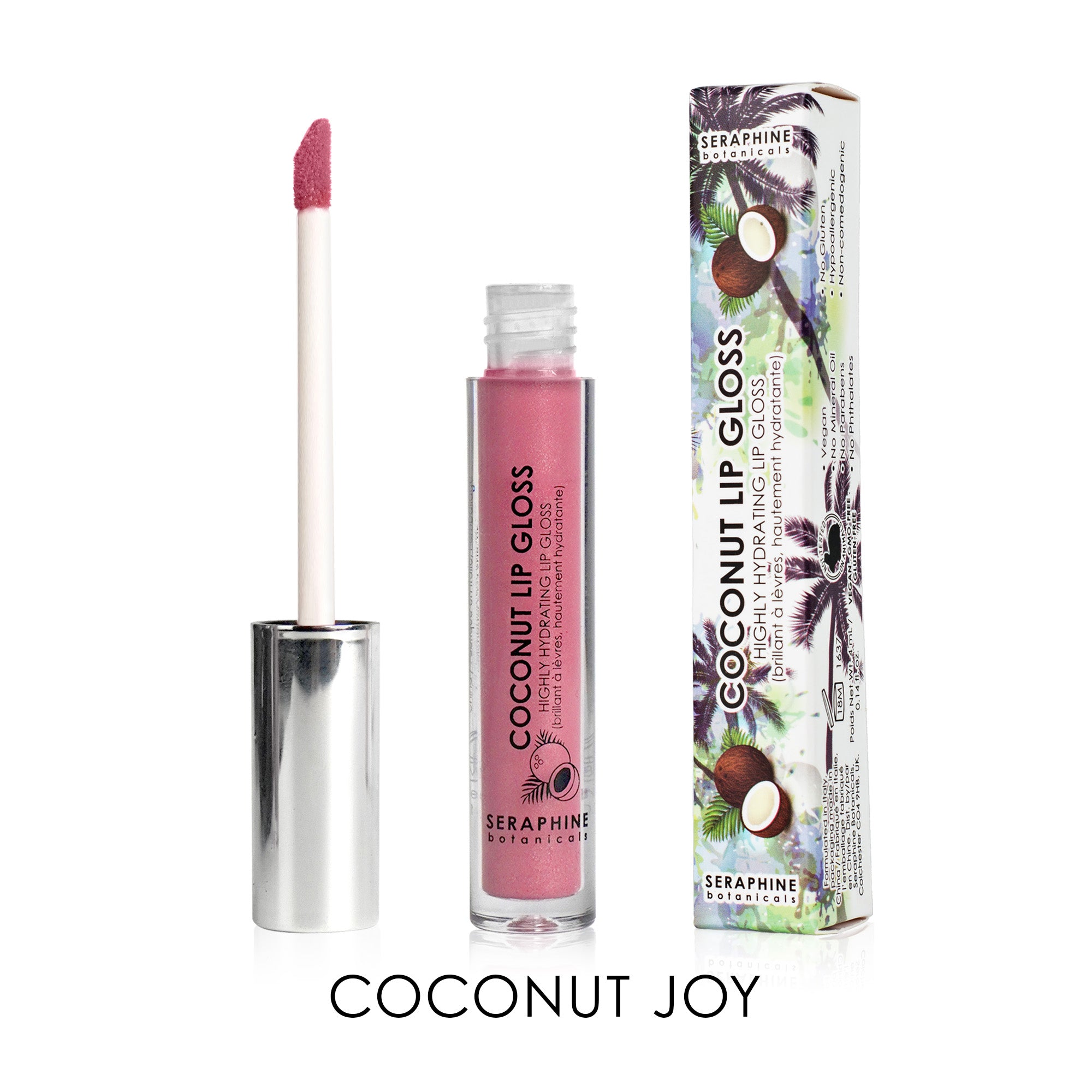Coconut Lip Gloss - Highly Hydrating Lip Gloss – Seraphine Botanicals