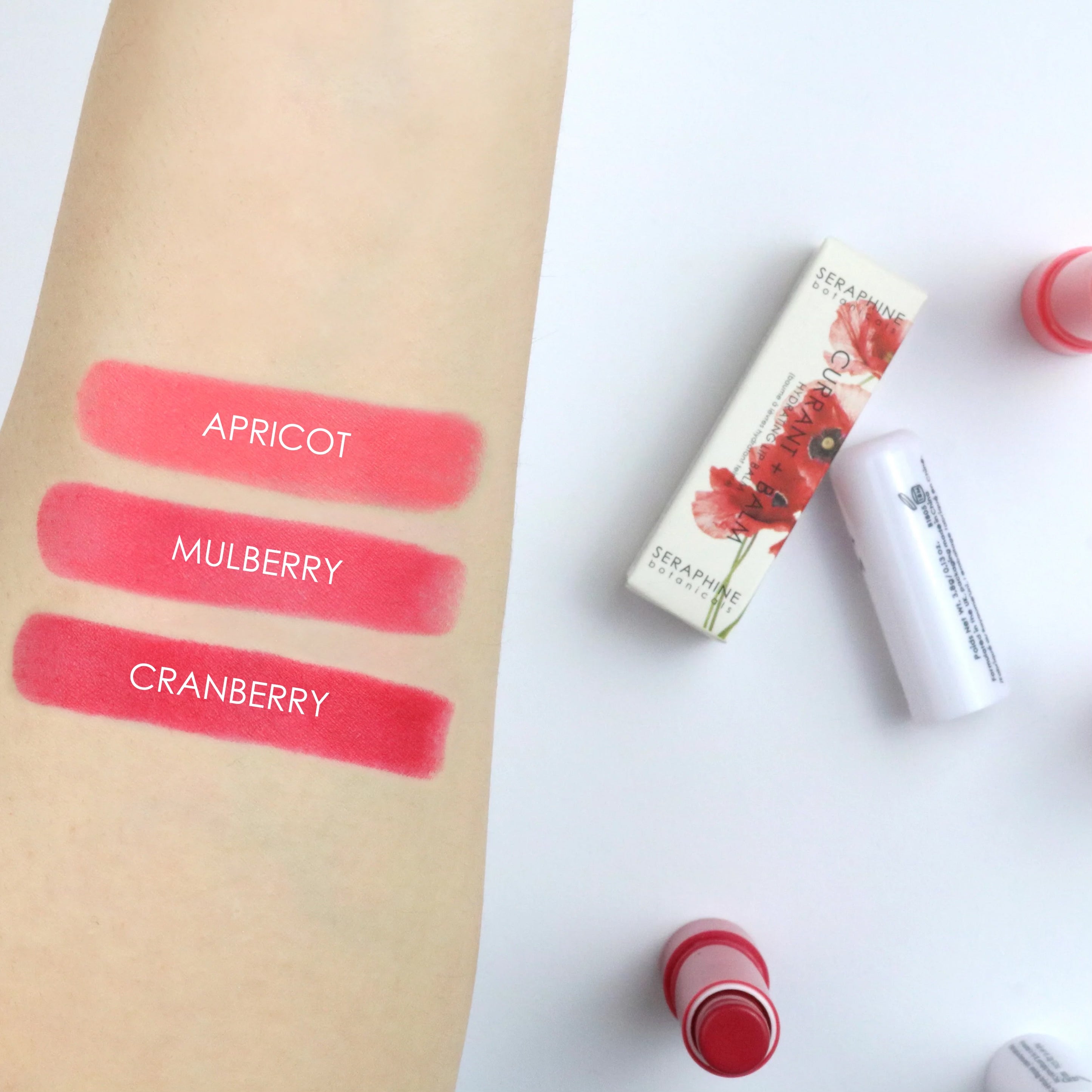 Currant + Balm - Hydrating Tinted Lip Balm – Seraphine Botanicals