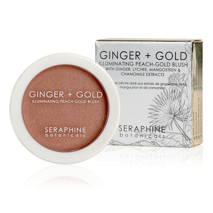 Ginger + Gold - Peach & Gold Frosting Blush