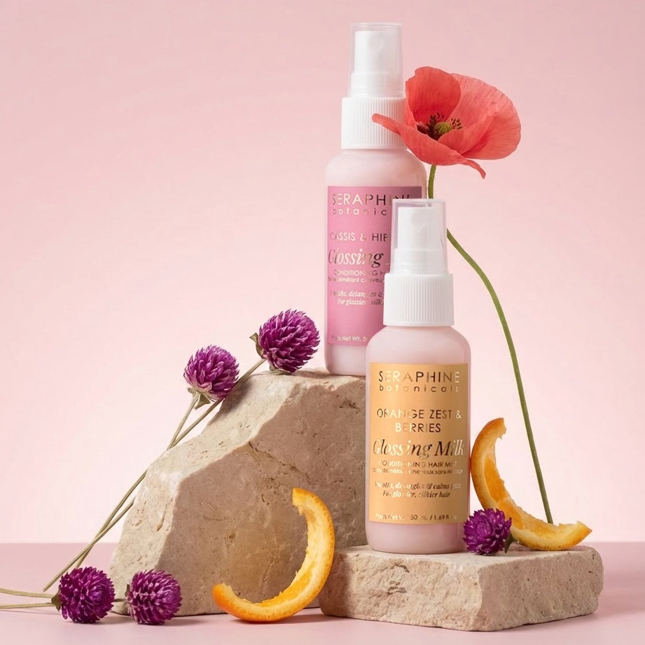 Glossing Milk - Conditioning Hair Mist – Seraphine Botanicals