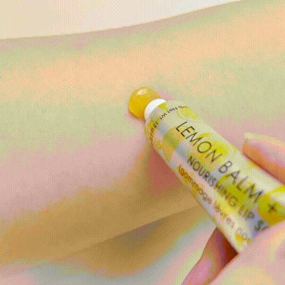 Lemon Balm + Thyme - Nourishing Lip Scrub