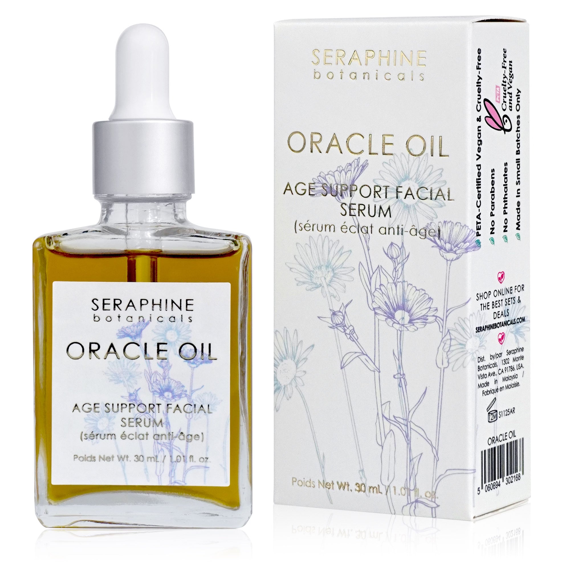 Oracle Oil - Age Support Facial Serum – Seraphine Botanicals