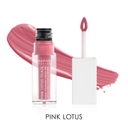 Pink Lotus + Glaze - Highly Pigmented Creamy Gel