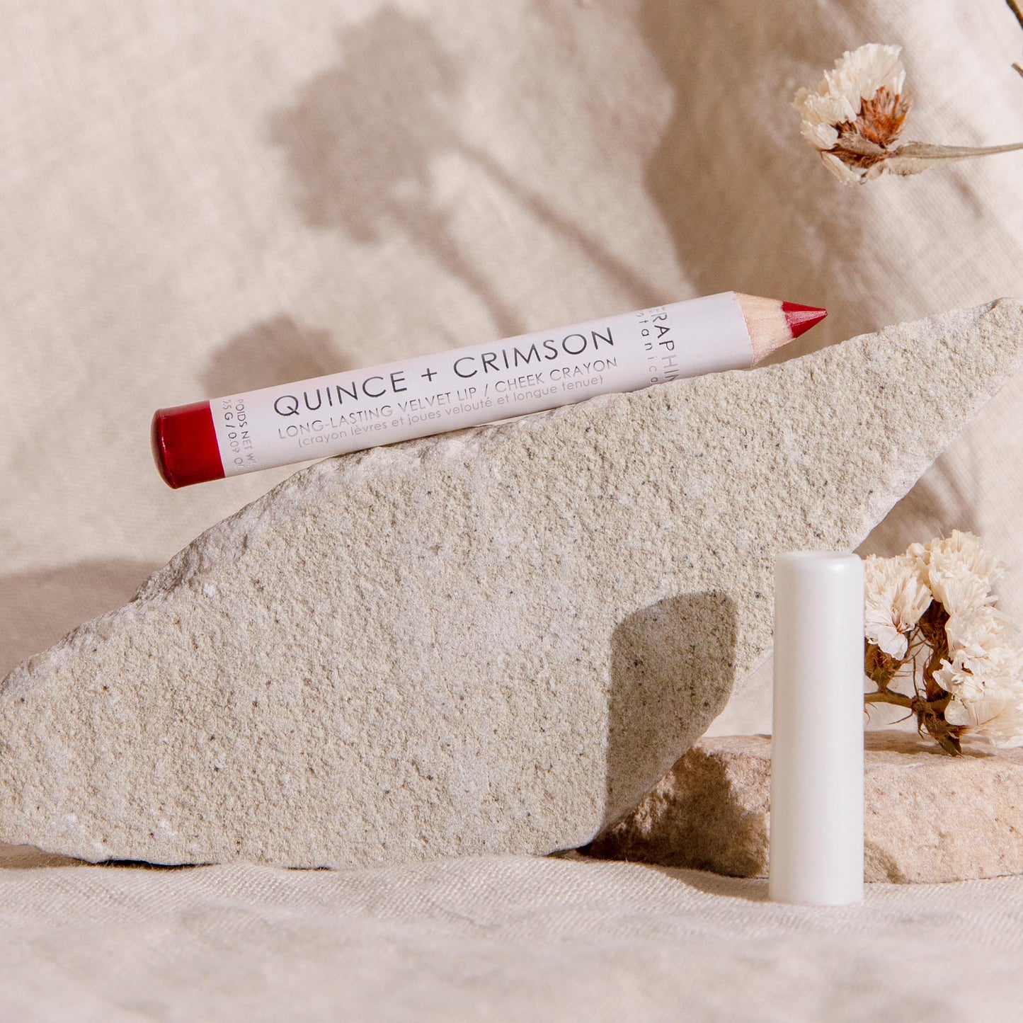 Quince + Crimson - Long-Lasting Velvet Lip / Cheek Crayon