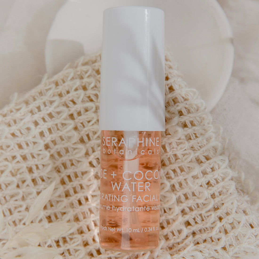 Rose + Coconut Water Hydrating Facial Mist Seraphine Botanicals