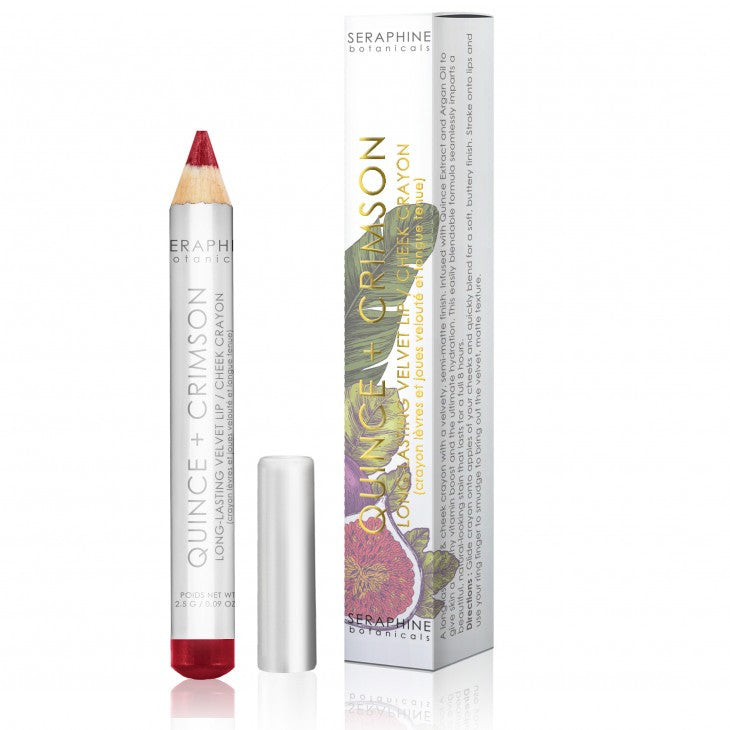 Quince + Crimson - Long-Lasting Velvet Lip / Cheek Crayon