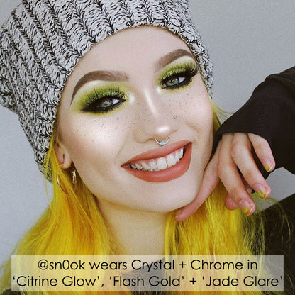 Crystal + Chrome Pigment Set